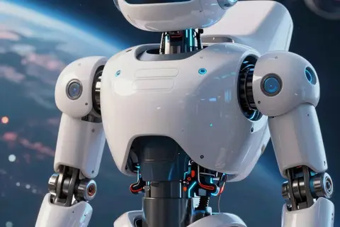 AI generated sci-fi art example