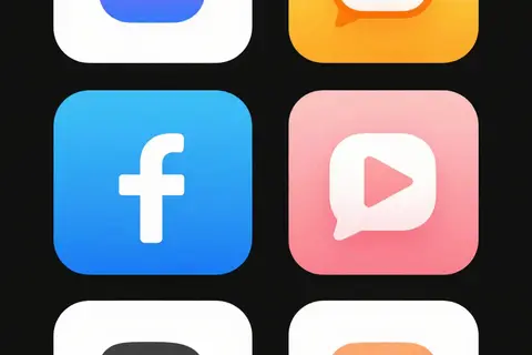 AI generated social posts example