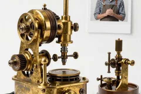 AI generated steampunk art example