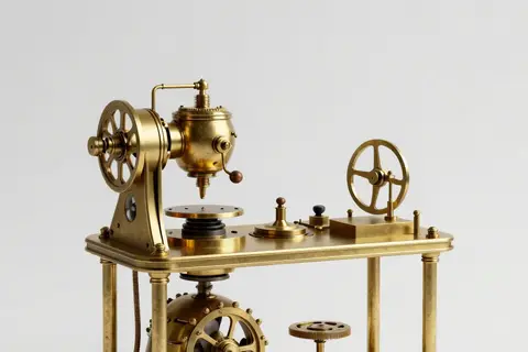 AI generated steampunk art example