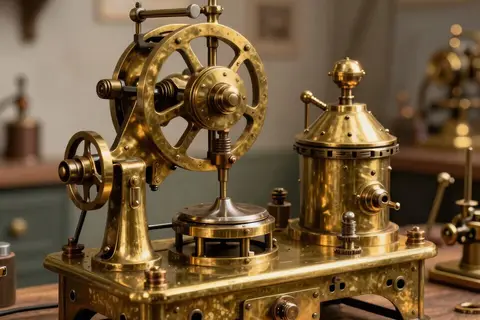 AI generated steampunk art example