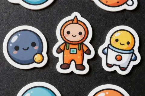 AI generated sticker packs example