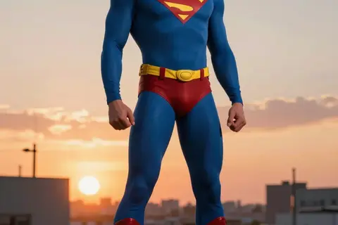 AI generated superhero characters example