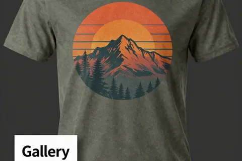 AI generated t-shirt designs example