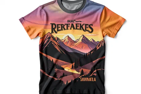 AI generated t-shirt designs example