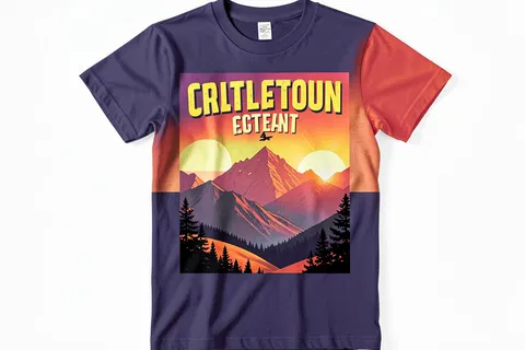 AI generated t-shirt designs example