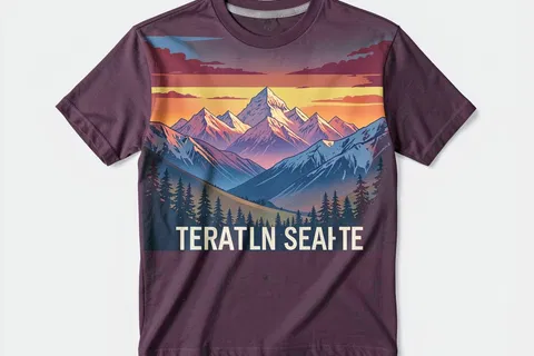 AI generated t-shirt designs example