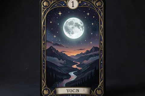 AI generated tarot-style cards example