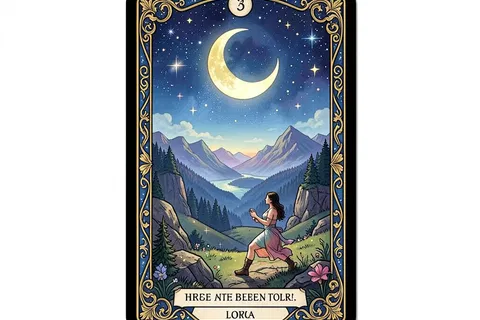 AI generated tarot-style cards example