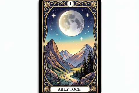 AI generated tarot-style cards example