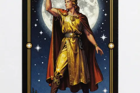 AI generated tarot-style cards example