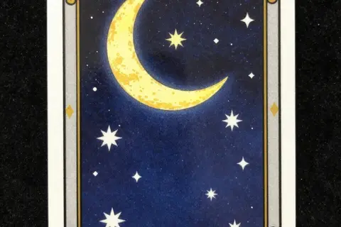 AI generated tarot-style cards example