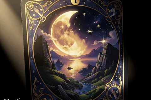 AI generated tarot-style cards example
