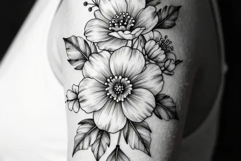 AI generated tattoo ideas example