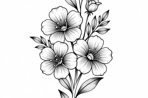 AI generated tattoo ideas example