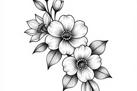 AI generated tattoo ideas example