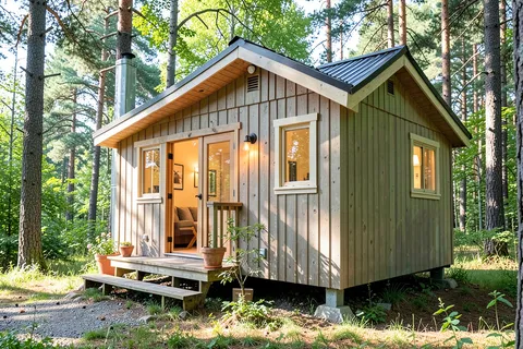 AI generated tiny houses example