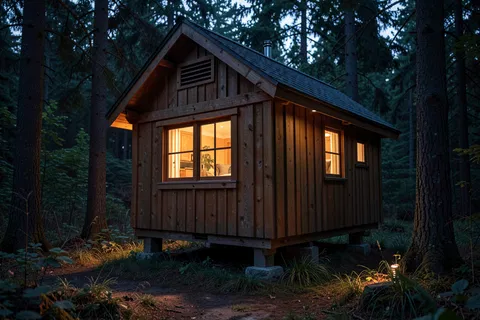 AI generated tiny houses example