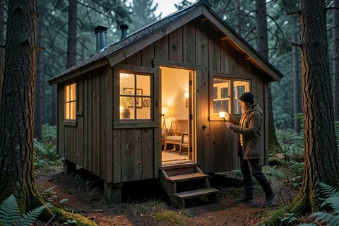 AI generated tiny houses example