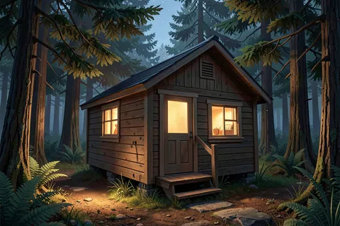 AI generated tiny houses example