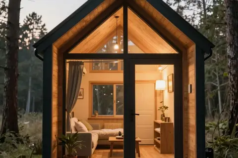 AI generated tiny houses example