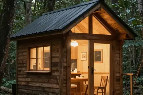 AI generated tiny houses example