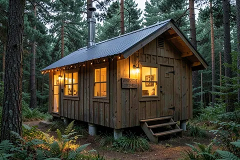AI generated tiny houses example