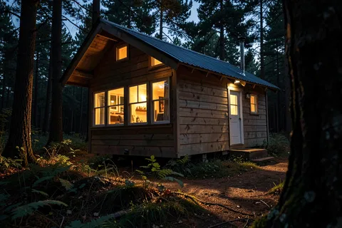 AI generated tiny houses example