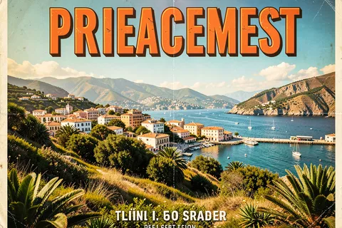 AI generated travel posters example
