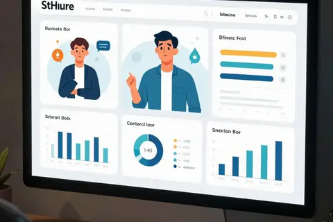 AI generated ui illustrations example