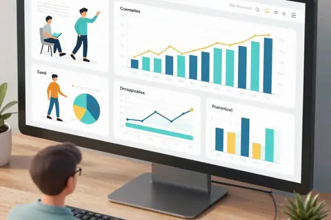 AI generated ui illustrations example