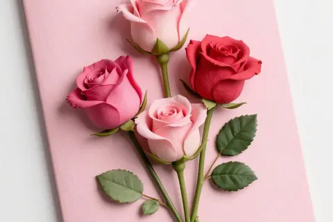 AI generated valentine cards example