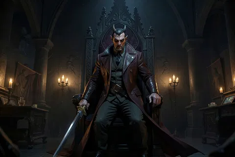 AI generated villain characters example