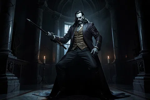 AI generated villain characters example