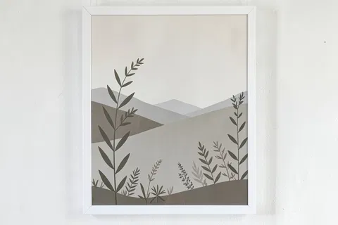 AI generated wall art example