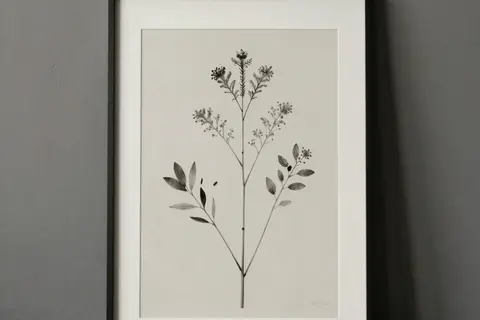AI generated wall art example