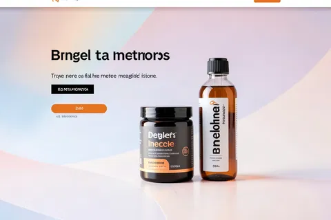 AI generated website hero images example