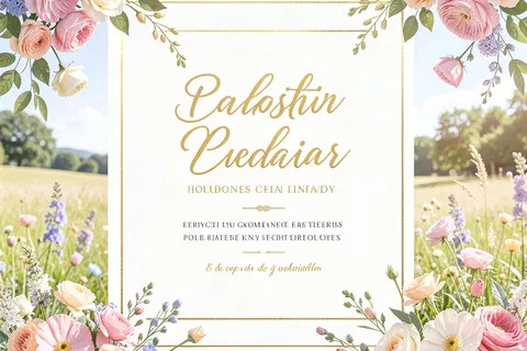 AI generated wedding invites example