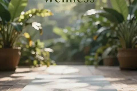 AI generated wellness graphics example