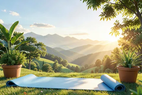 AI generated wellness graphics example