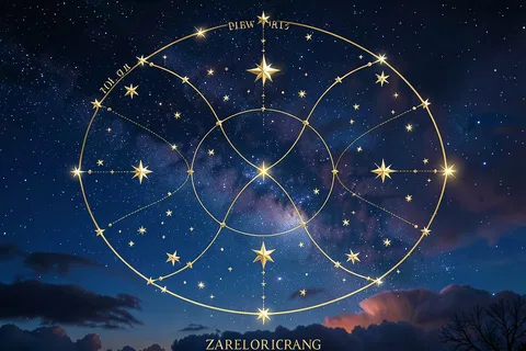 AI generated zodiac art example