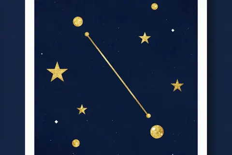 AI generated zodiac art example